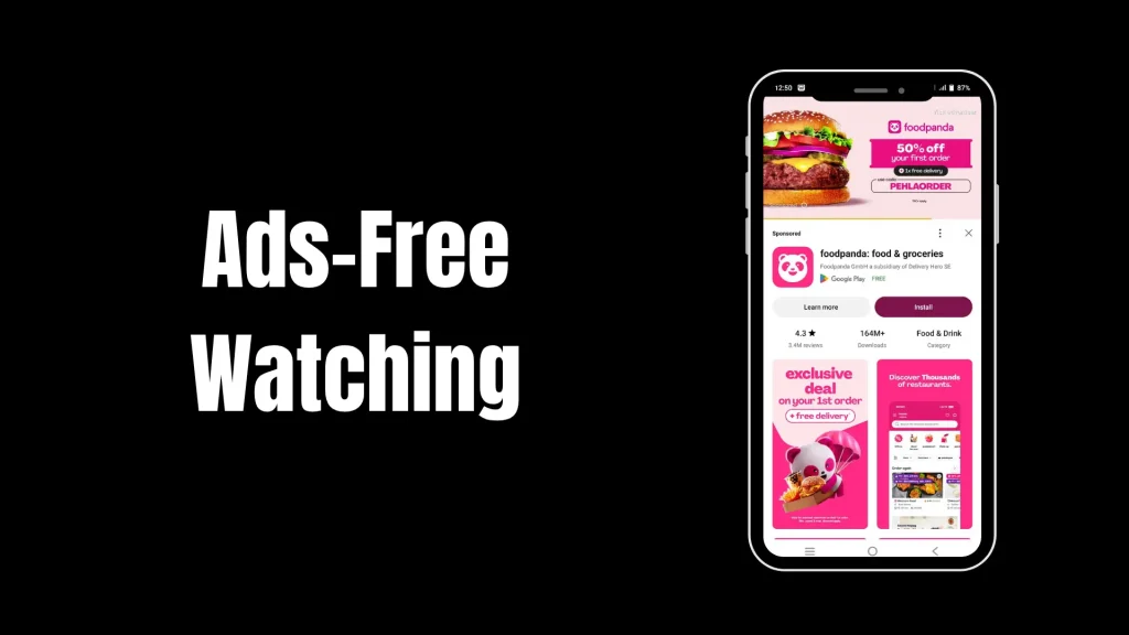 Ads-Free Watching